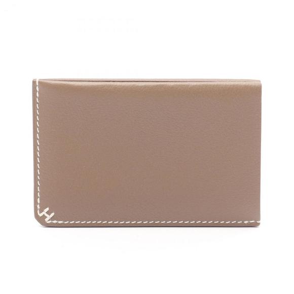 Hermes Hermès H Serie business card holder/card case, leather, Evercolor, for... - Picture 1 of 5